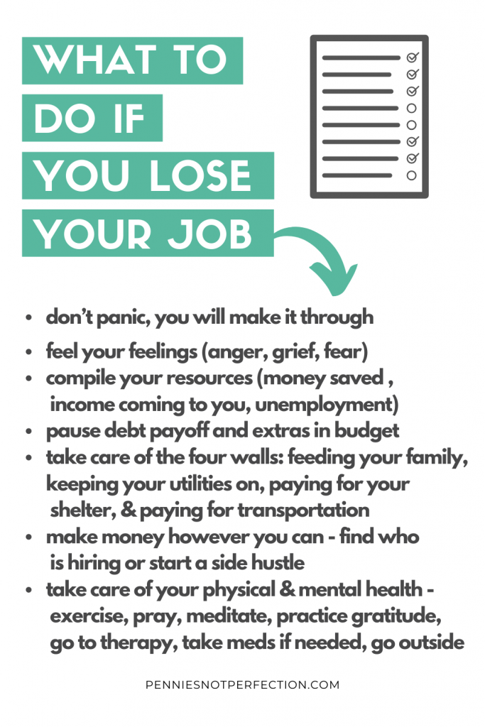 how to budget for a crisis if you lose your job