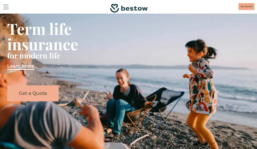 Term Life Insurance Quote: Fast and Free | Bestow