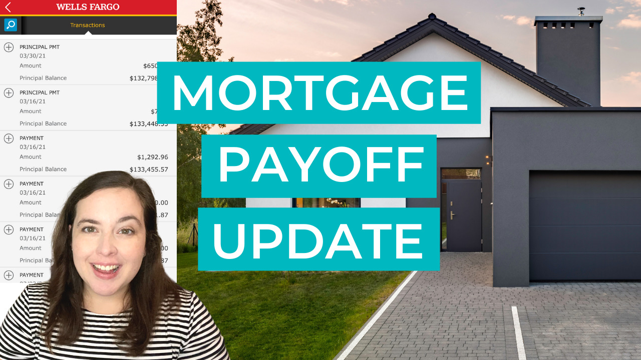 mortgage payoff update paying off our home mortgage