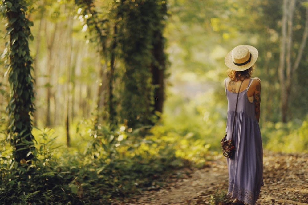 enjoy a walk in nature for cheap fun