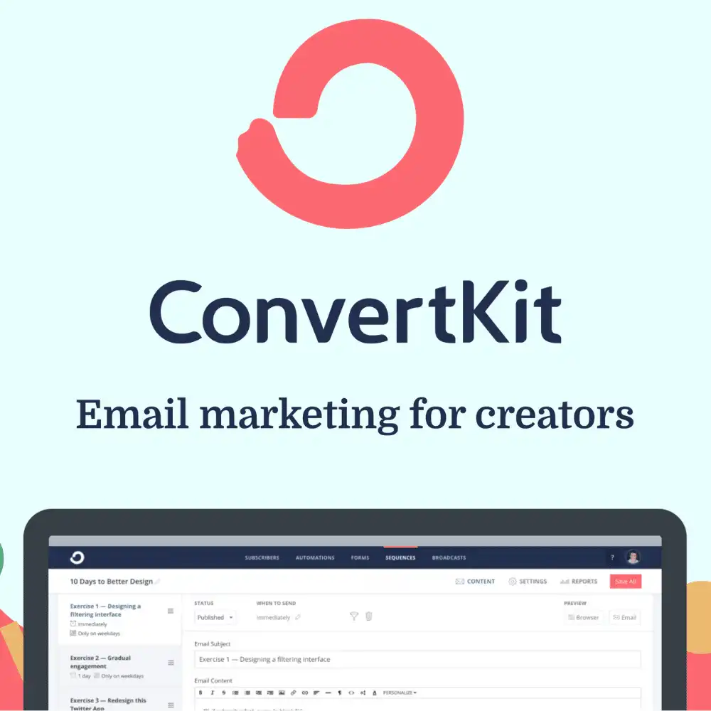 ConvertKit: Email Marketing For Income Creators