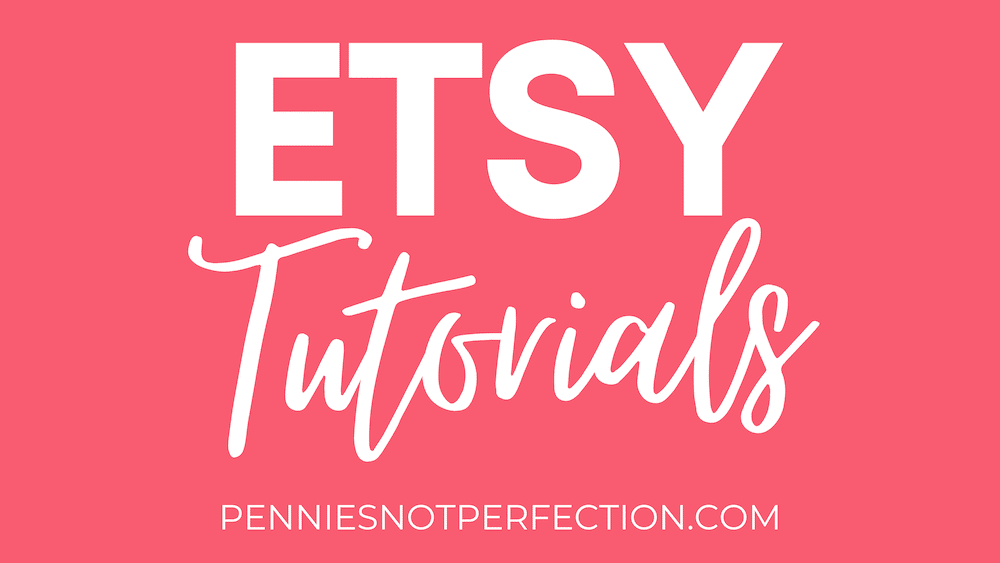 Etsy Seller Tutorials