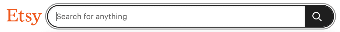 Best Etsy Keyword Tools - The Etsy Search bar