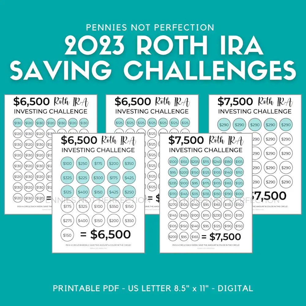 2023 Roth IRA Challenges: Invest $6,500 or $7,500